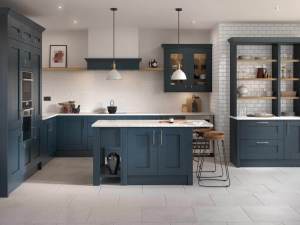 Milbourne Hartforth Blue Kitchen