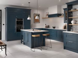 Milbourne Hartforth Blue Kitchen