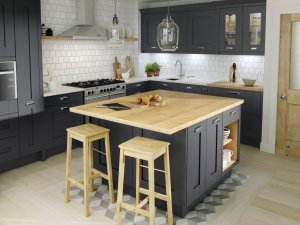 Milbourne Charcoal Kitchen