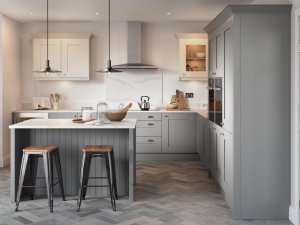 Milbourne Dust Grey and Dove Grey Kitchen