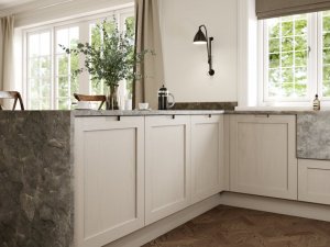 Outline Edge in Mornington Shaker Porcelain and Stone