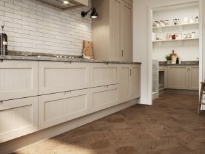 Outline Edge in Mornington Shaker Porcelain and Stone