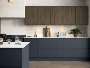 Strada Matte Slate Blue and Rezana Espresso
