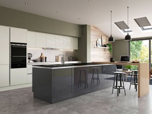Zola Gloss Porcelain and Graphite