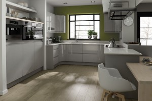 Remo Dove Grey Contemporary Kitchen