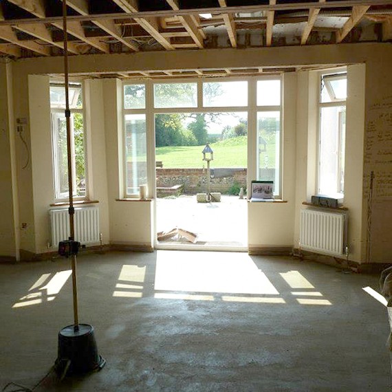 Milton Alabaster, Codicote, Hertfordshire, Painted Kitchen, Traditional Kitchen