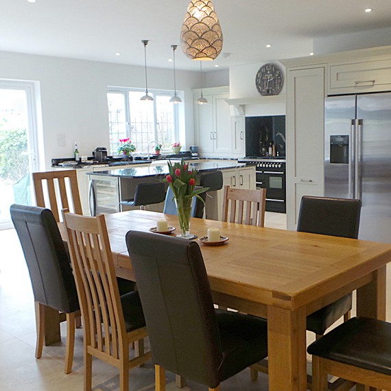 1909 Almond, Harpenden, Hertfordshire, Painted Kitchen