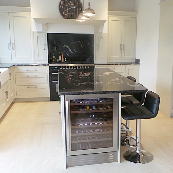 1909 Almond, Harpenden, Hertfordshire, Painted Kitchen