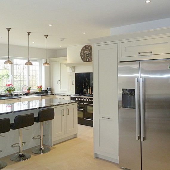 1909 Almond, Harpenden, Hertfordshire, Painted Kitchen