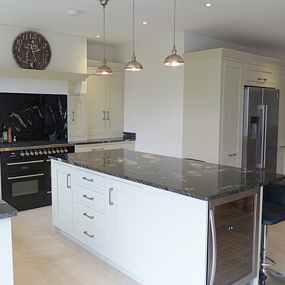 1909 Almond, Harpenden, Hertfordshire, Painted Kitchen