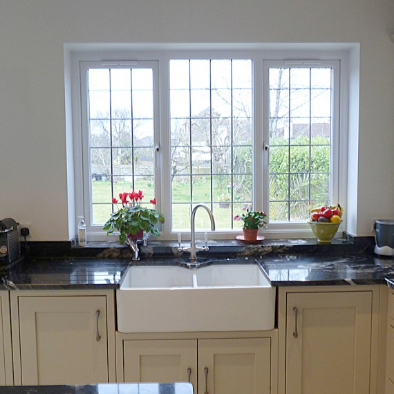 1909 Almond, Harpenden, Hertfordshire, Painted Kitchen