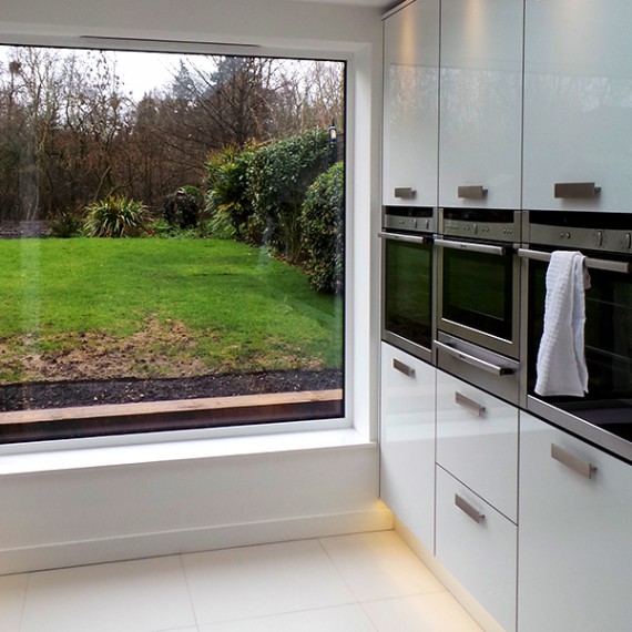 Metallic Blue, Hitchin, Hertfordshire, Contemporary Kitchen