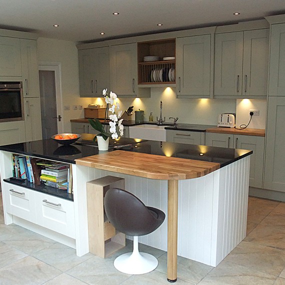 Milbourne Grey, Knebworth, Hertfordshire, Contemporary Kitchen