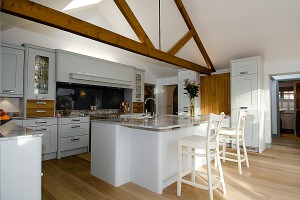Painted Clonmel, Willian, Hertfordshire, Painted Kitchen, Traditional Kitchen