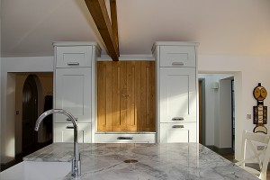 Painted Clonmel, Willian, Hertfordshire, Painted Kitchen, Traditional Kitchen