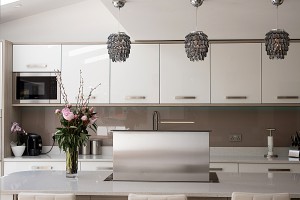 Zurfiz Glass, Wheathampstead, Hertfordshire, Contemporary Kitchen