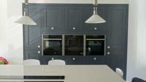 Milton Charcoal Contemporary Kitchen fitted for a client in Bragbury End, Hertfordshire