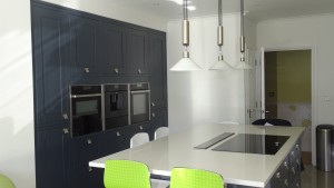 Milton Charcoal Contemporary Kitchen fitted for a client in Bragbury End, Hertfordshire