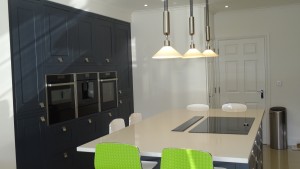 Milton Charcoal Contemporary Kitchen fitted for a client in Bragbury End, Hertfordshire