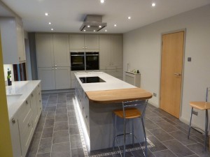 Broadoak Stone, Welwyn Garden City, Hertfordshire, Contemporary Painted Kitchen