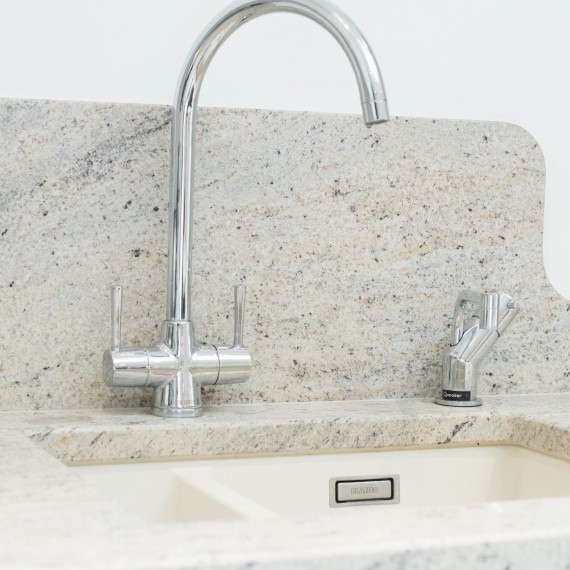 Blanco Undermounted Silgranit Sink and Quooker Tap