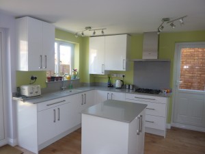 After - White Gloss Kitchen in Stevenage