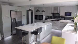 Fitzroy Partridge Grey Kitchen fitted in Bedfordshire