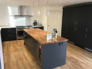 Shaker Style kitchen in Graphite