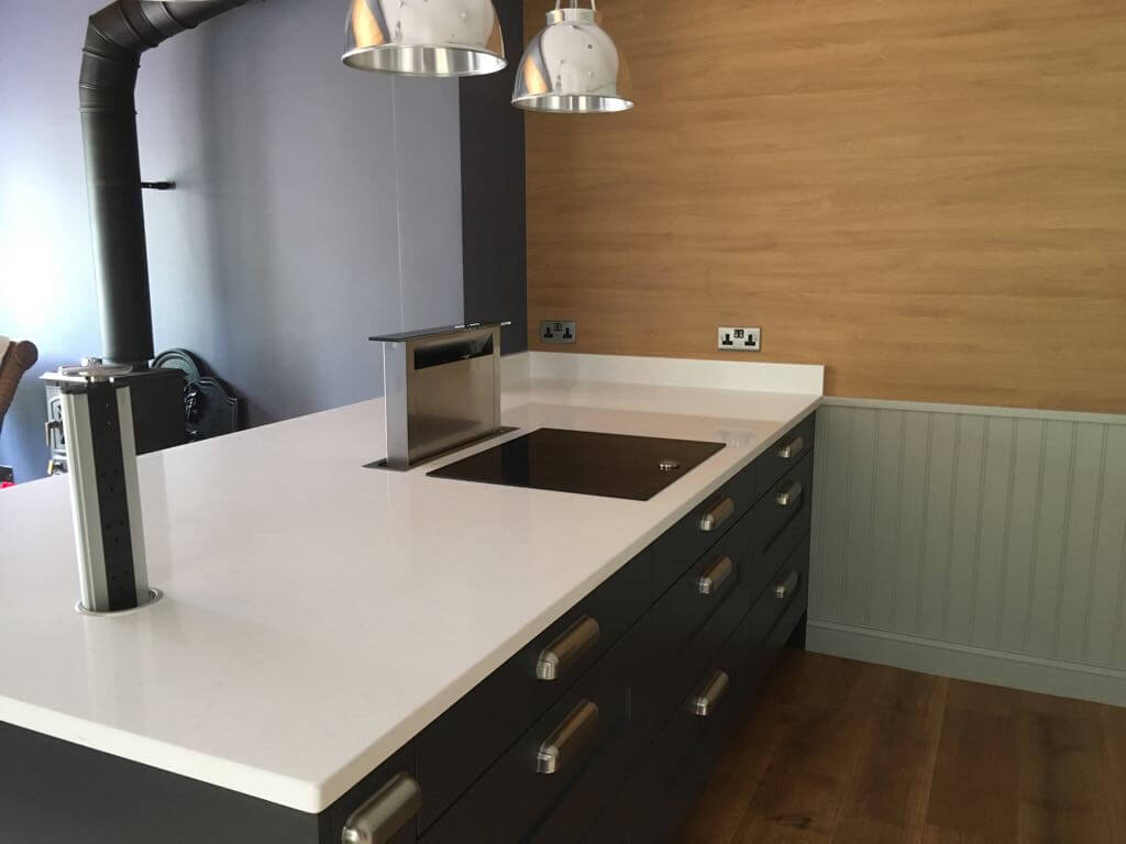 Charcoal and Partridge Grey Shaker Kitchen