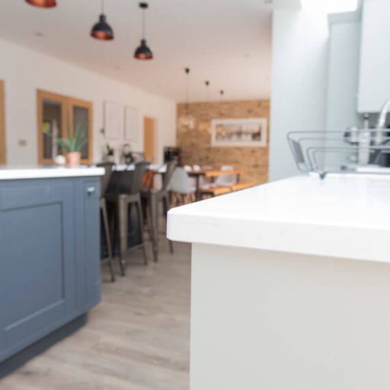 Partridge Grey and Charcoal Painted Kitchen