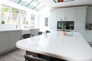 White Quartz worktop