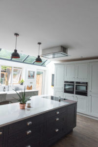 Partridge Grey and Charcoal Painted Kitchen