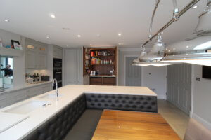 1909 In-frame kitchen fitted in Harpenden, Hertfordshire