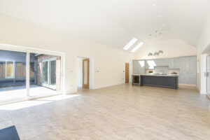 Partridge Grey and Slate Kitchen fitted in Weston, Hertfordshire