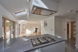 Dove Grey Gloss Kitchen fitted in Stevenage, Hertfordshire