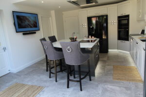 Grey Shaker kitchen fitted in Lower Stondon, Henlow