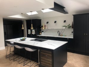 Mornington Shaker Carbon Kitchen fitted in St Albans, Hertfordshire