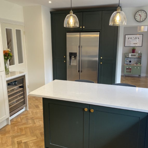 Farrow and Ball Painted Kitchen