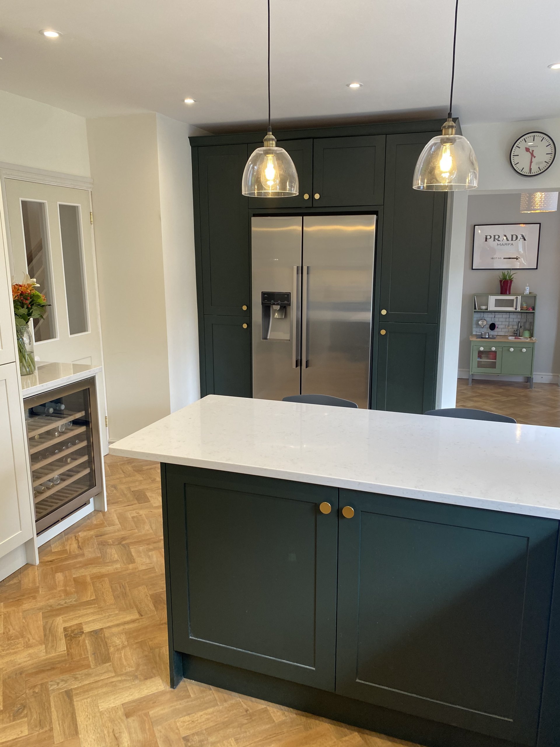 Farrow and Ball Painted Kitchen