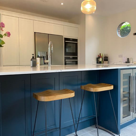 Ellerton Hartforth Blue and Porcelain Kitchen