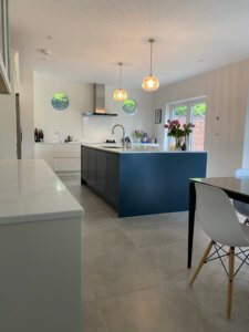 Ellerton Hartforth Blue and Porcelain Kitchen