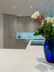 Dove Grey and Graphite Kitchen