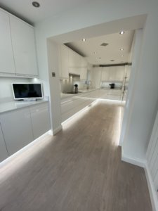 Gloss White Kitchen fitted in Mill Hill, London