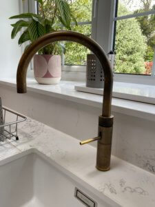 Quooker Pro3 Fusion Round Tap Painted Brass