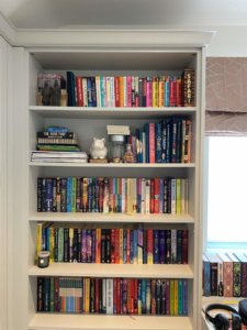 Bespoke book shelves
