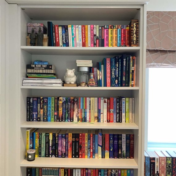 Bespoke book shelves