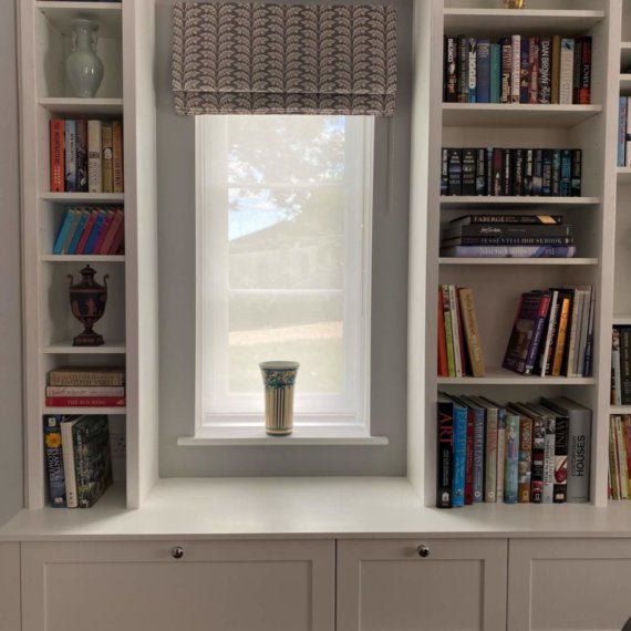 Bespoke book shelving